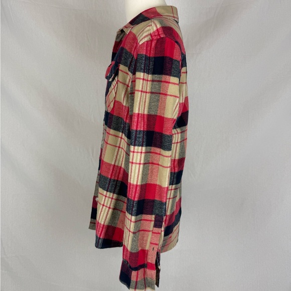 RVCA Men’s Flannel Shirt – Plaid Button-Up – Size Large – Regular Fit - Picture 2 of 8